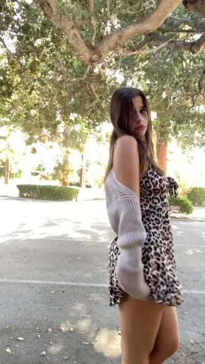 I got horny during my walk… I hope nobody saw me haha