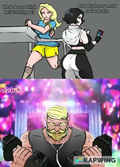 The lifting music of Chads