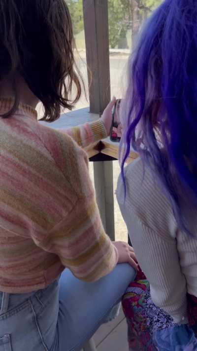 two for one publicreminder with my bestie! showing off just makes it hotter