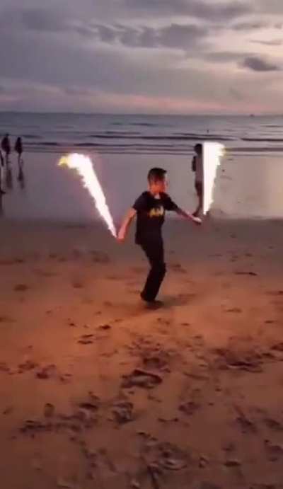 This guy knows how to party