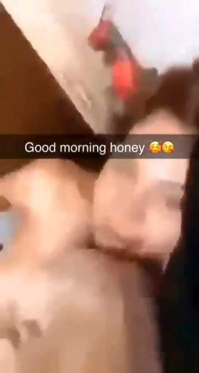 Morning message from your wife getting fucked