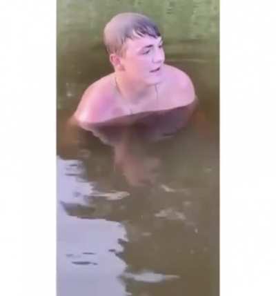Just a couple in the water, nothing suspicious...