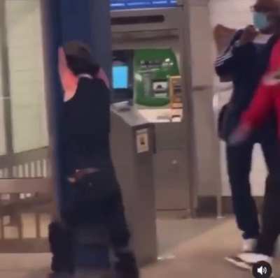 Guy with no arms gets kicked for calling a girl the n-word