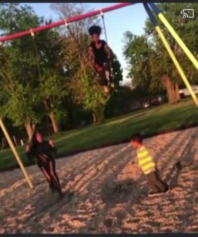 Slo-mo swing YEET