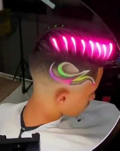 niggas got led hair now wtf