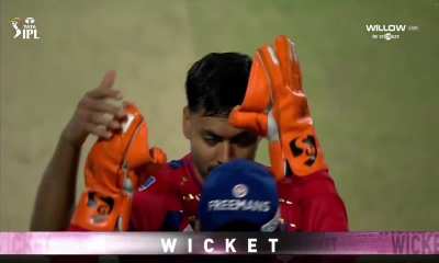 Avesh khan bowls rinku singh with a peach