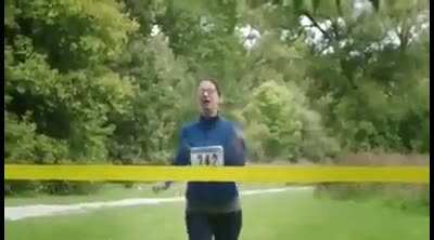 At least she won.