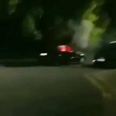 These guys thought starting a fire on some random people's houses and cars was cool