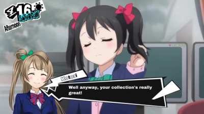Persona 5 x Love Live - Nico’s Refusal