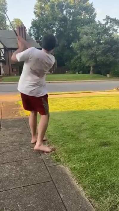 The perfect timing
