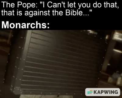The Pope is an excellent Businessman.
