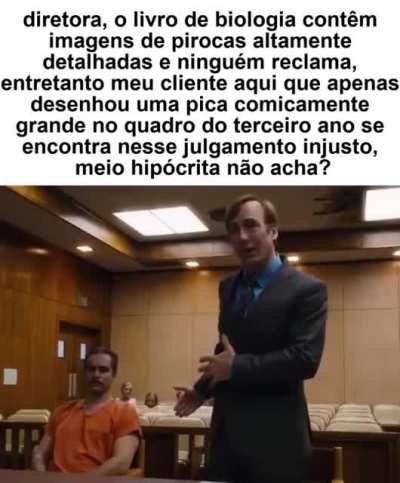 e ta errado?