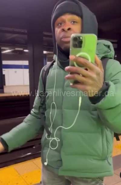 Black man goes on a deranged racist rant about how black people are the superior race and mocks the cameraman’s mixed race heritage