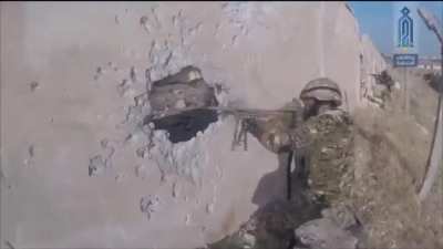 HTS and Malhama Tactical raid on a Syrian Airforce Intelligence building in Western Aleppo (September 6th, 2017)