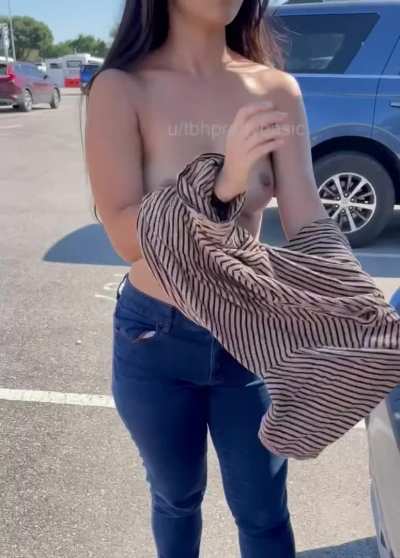 Want to get into naughty fun with me in public?