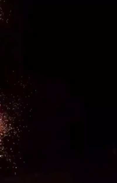 Fire fighter tried to extinguish fire on a Electric Pole using Water!