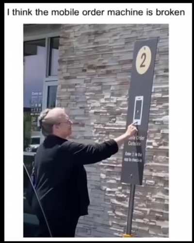 HMC while I try and order at McDonalds