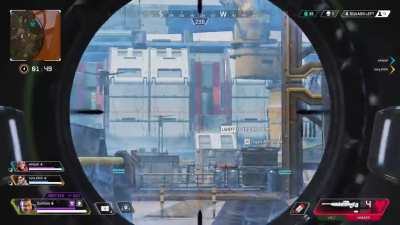 Greeting Octane with kraber