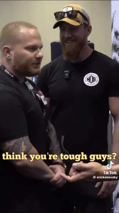 Bodybuilder threatens to kill guy because he was asked to prove height and weight