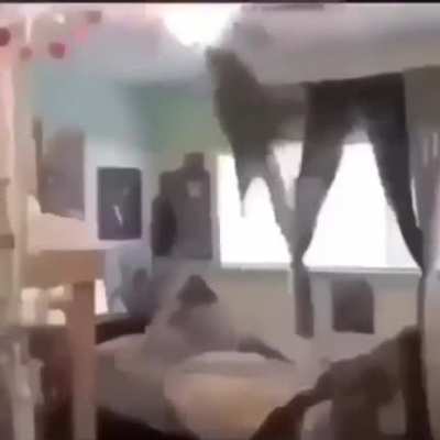 The marines brutally killing the scientists