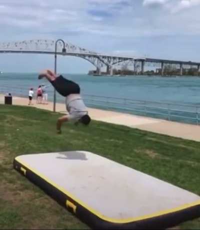 Round and round he goes…