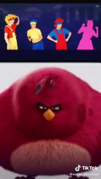 Angery birds fat bird