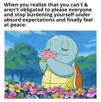 A reminder that we can't please everyone all the time and we're not responsible for everything in this world all the time. It's ok to focus on your life first 💖