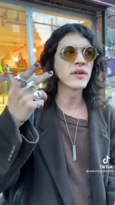 Street style interview with NYC jeweller & artist Hiro Lamarsh