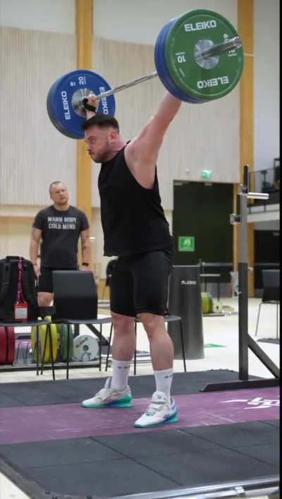My Snatch Training at Worlds 2025