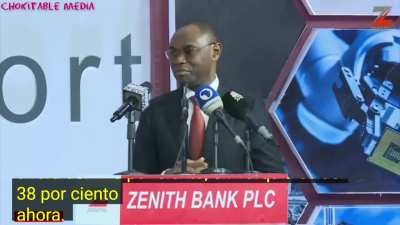 Vicegobernador del Banco Central Nigeriano compara su inflacion con la de Argentina para decir que a Nigeria no le va tan mal.