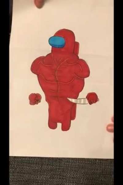 My cousin made this and wanted me to post it