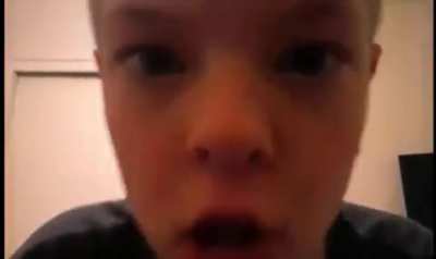 Bruh look at this kid xD