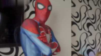 Captain Marvel and Black Cat(Sia Siberia and Amber<wbr>_Hall<wbr>ibell<wbr>)[Gim<wbr>me your web, Spidey]