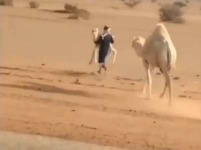The way how he was running at the end 😂😂