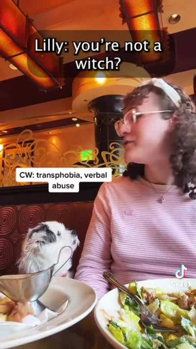 Trans person gets harassed at Cheesecake Factory