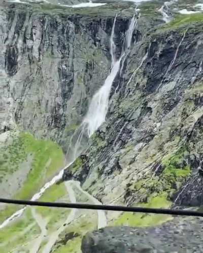 Driving through Norway's Fjords
