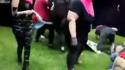 A lot of things going on here. Instant Karma incoming.