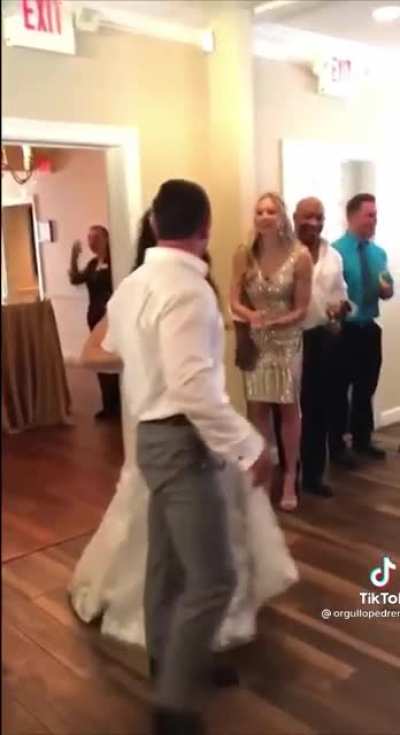 What a way to start your marriage!