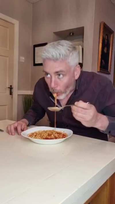 Man's gotta eat