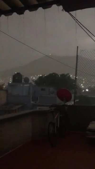 Mexico City was in a drought...until today. Rain was HEAVY. RIP my bike