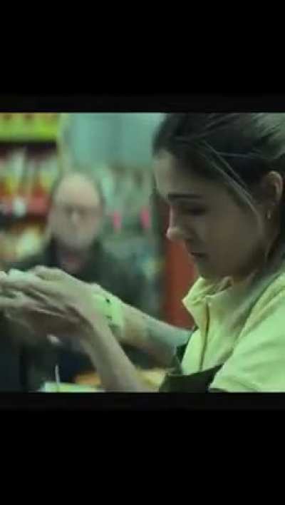 Bagging groceries