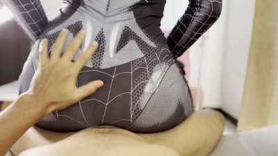 She in her spider suit wanted to fuck uncon<wbr>troll<wbr>ably.