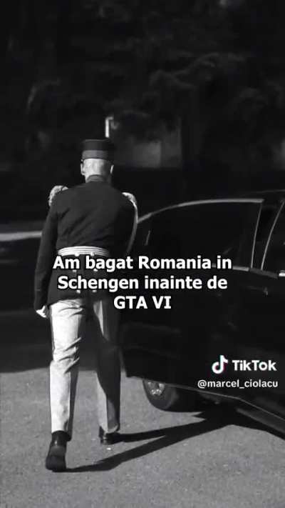 Most serious Romanian Government member(announcing he got Romania into Schengen before GTA VI)