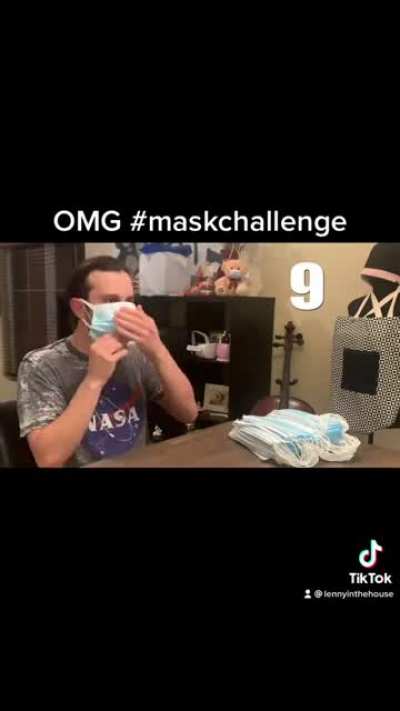 TikTok Mask Challenge