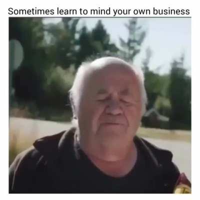 Mind your own business