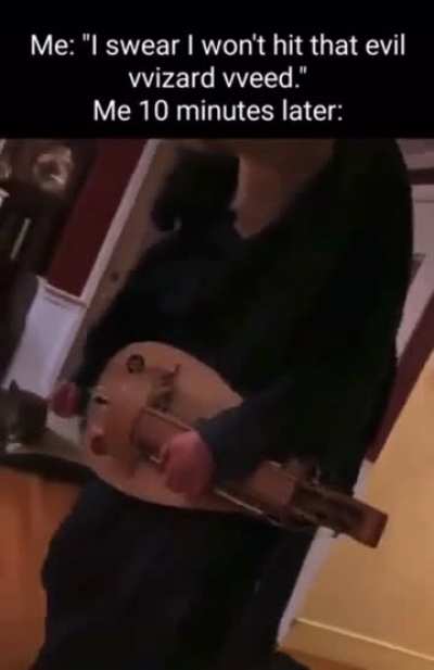 I overdosed on evil