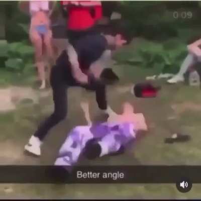 One hit he gone