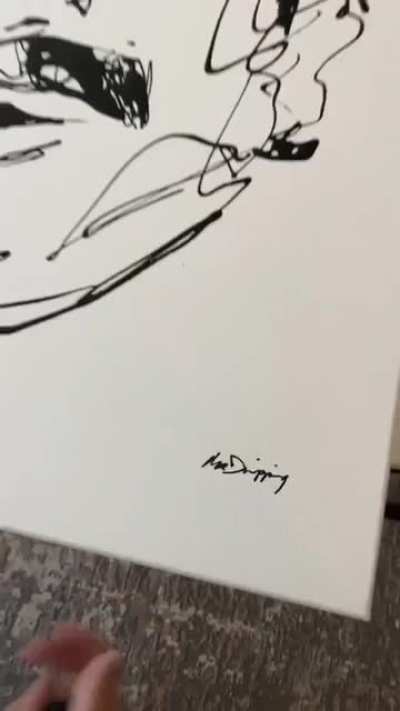New drawing technique