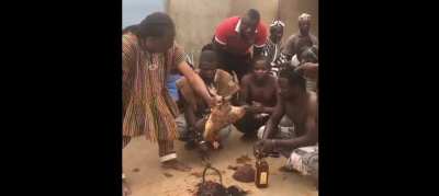Voodoo ritual