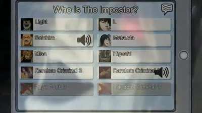 light yagami plays among us